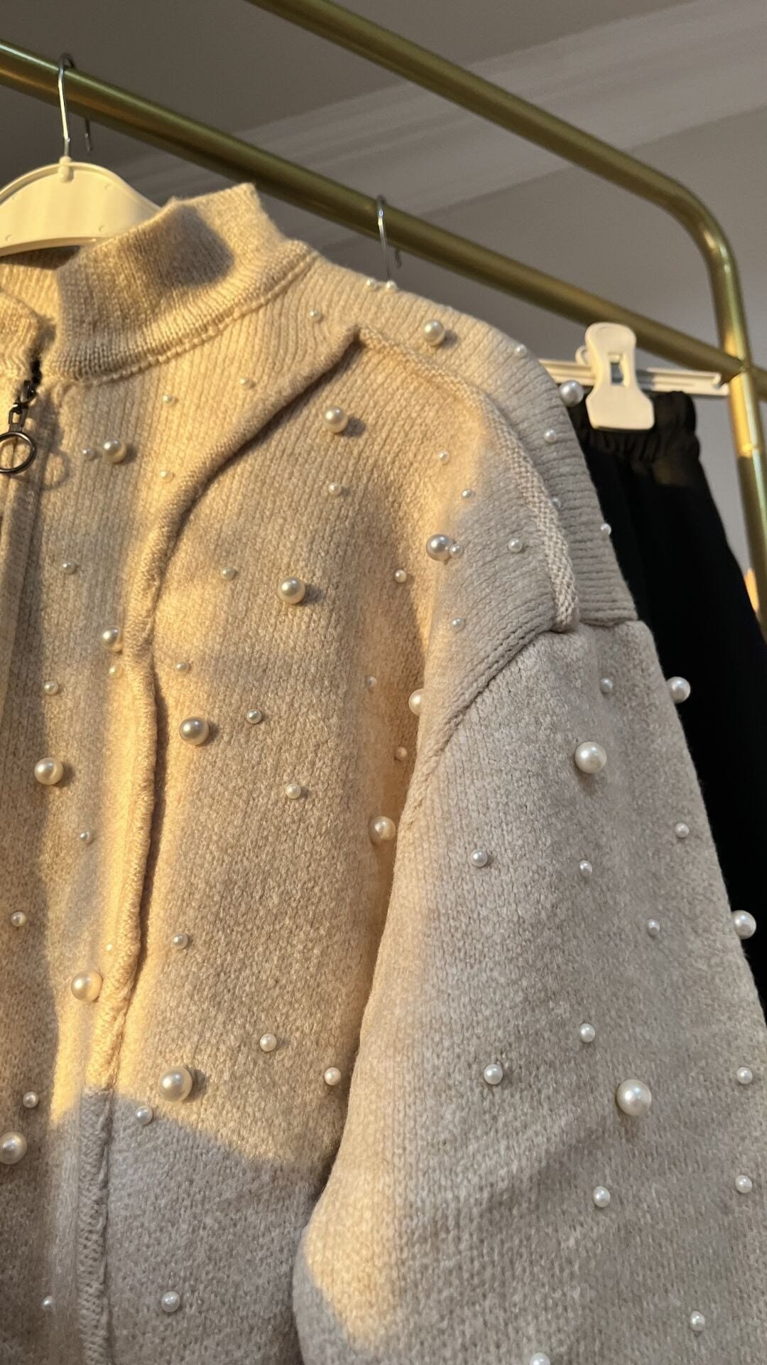 İncili Triko | Krem