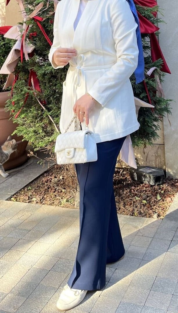 İspanyol Paça Pantolon | Lacivert