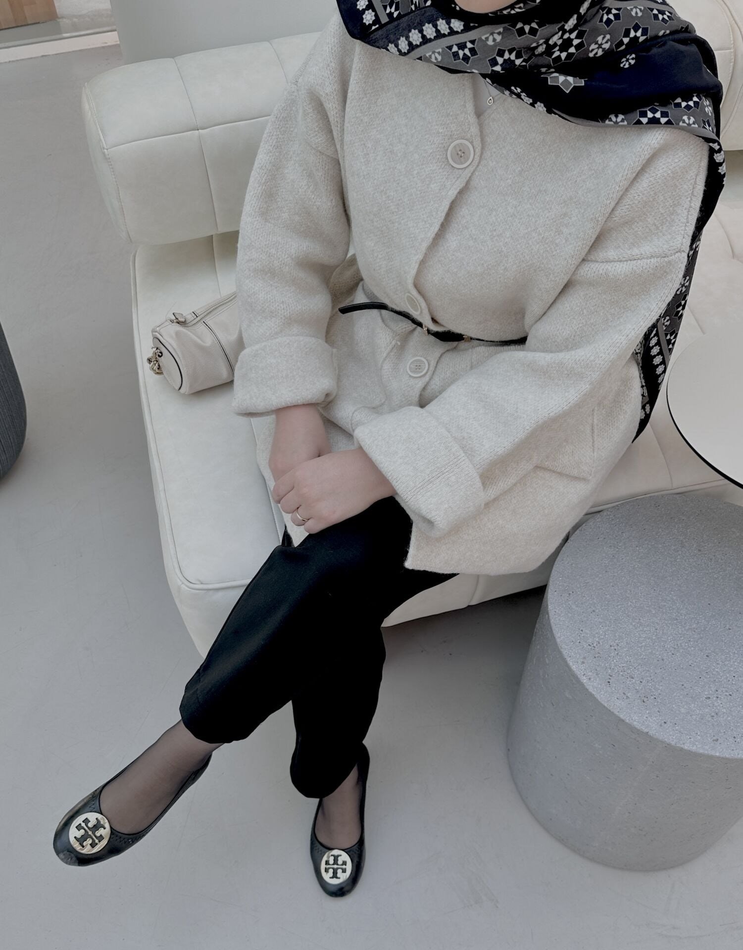 Muadil Hırka | Krem