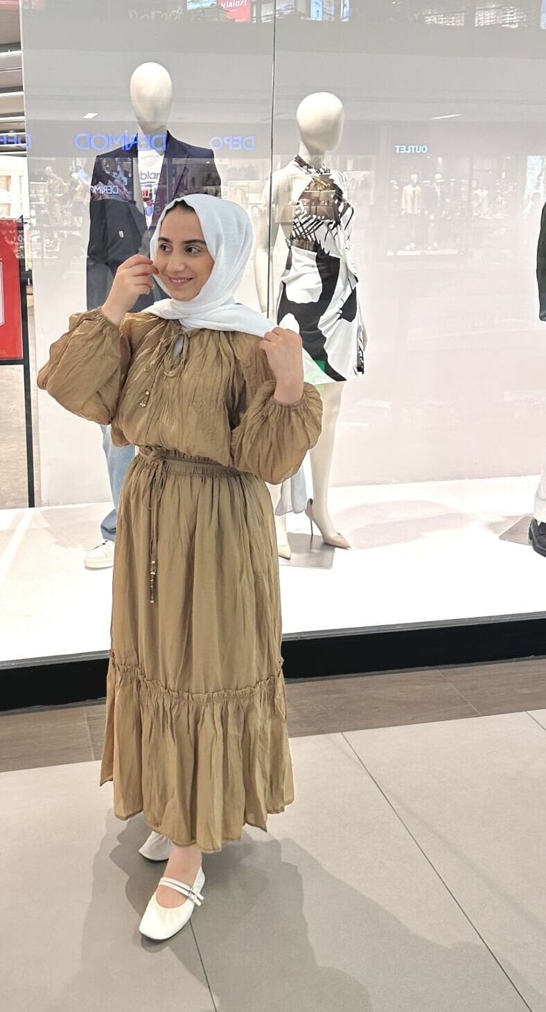 Pamuklu Kırışık Takım | Camel    