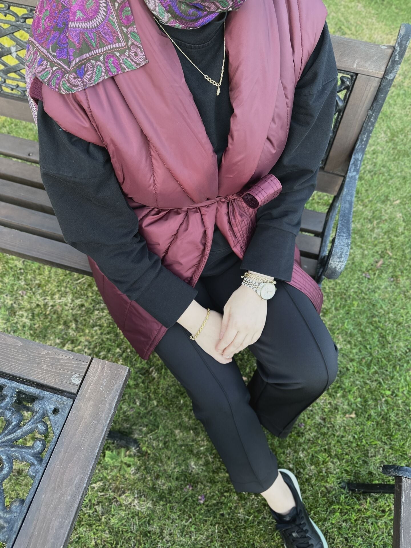 Şişme Yelek | Bordo