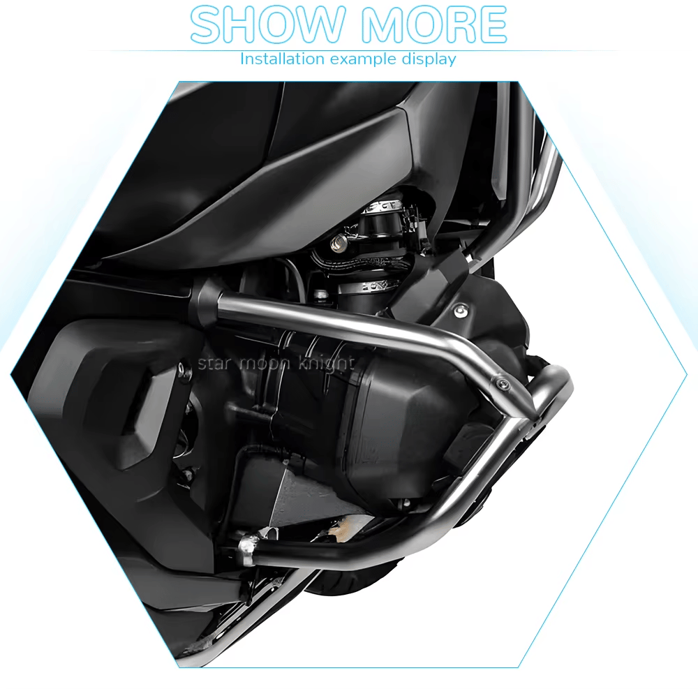 BMW 1300GS Çarpışma Önleyici Koruma Demiri, Orjinal Silindir Koruma Demiri Modifikasyonu 