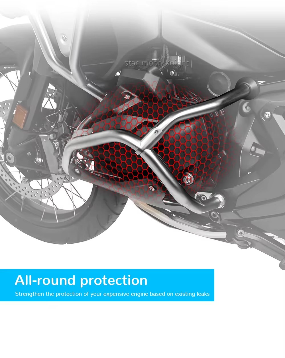 BMW 1300GS Çarpışma Önleyici Koruma Demiri, Orjinal Silindir Koruma Demiri Modifikasyonu 