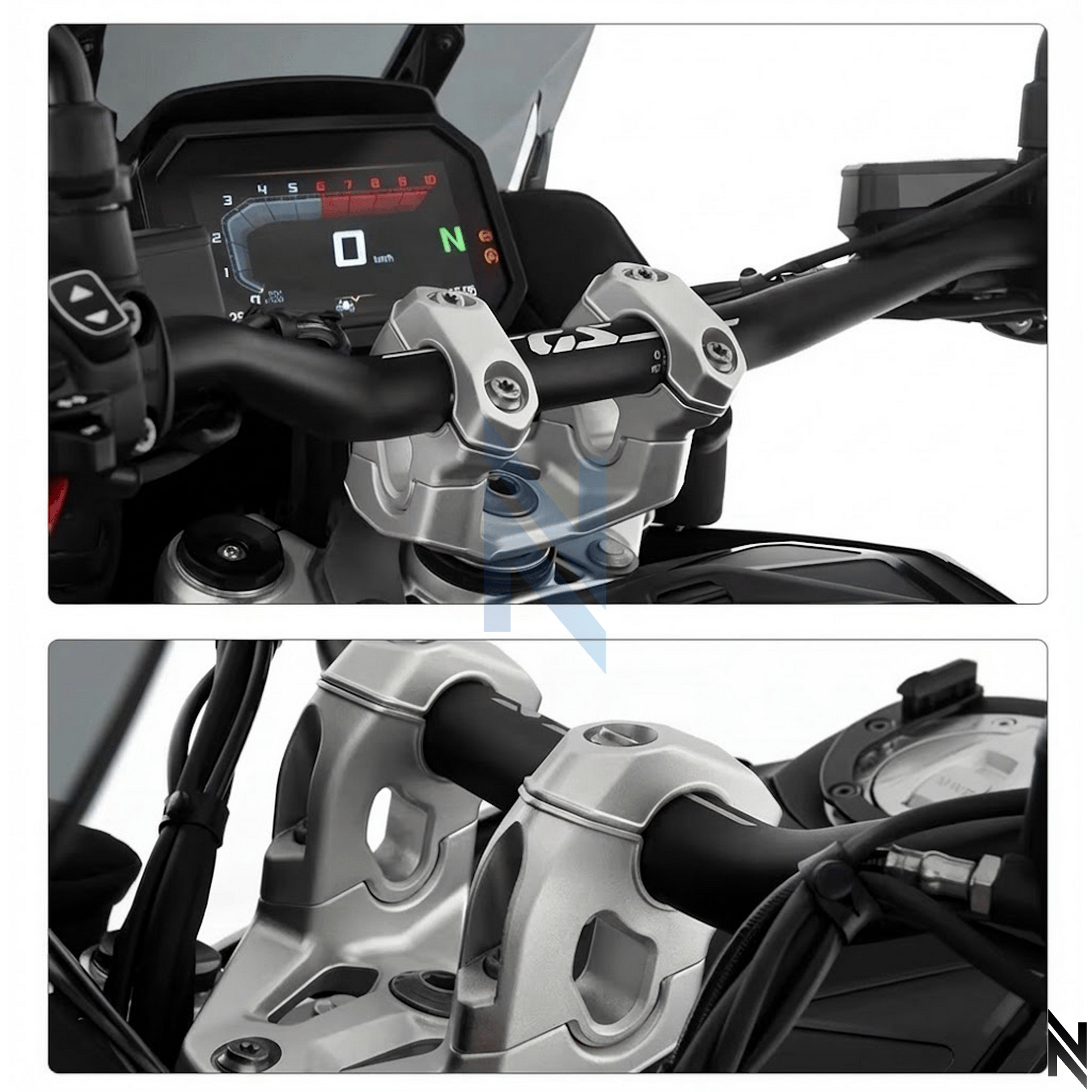 BMW R 1300 GS ADV Gidon Yükseltici | Konfor & ErgonomiBMW R1300GS R1300GS ADV Gidon Yükseltici