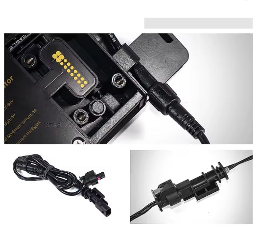 BMW R1200GS, F900XR, F850GS Telefon Tutucu Kablo Soket Seti | NocamotoBMW R1200GS F900XR F850GS ADV Telefon Tututcu, Kablo Soket Set 