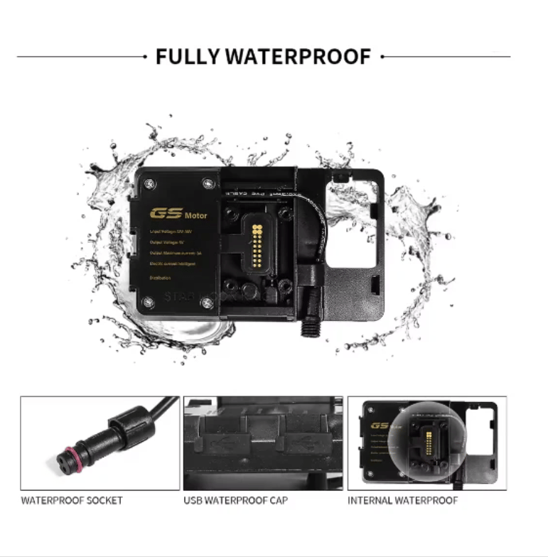 BMW R1200GS, F900XR, F850GS Telefon Tutucu Kablo Soket Seti | NocamotoBMW R1200GS F900XR F850GS ADV Telefon Tututcu, Kablo Soket Set 