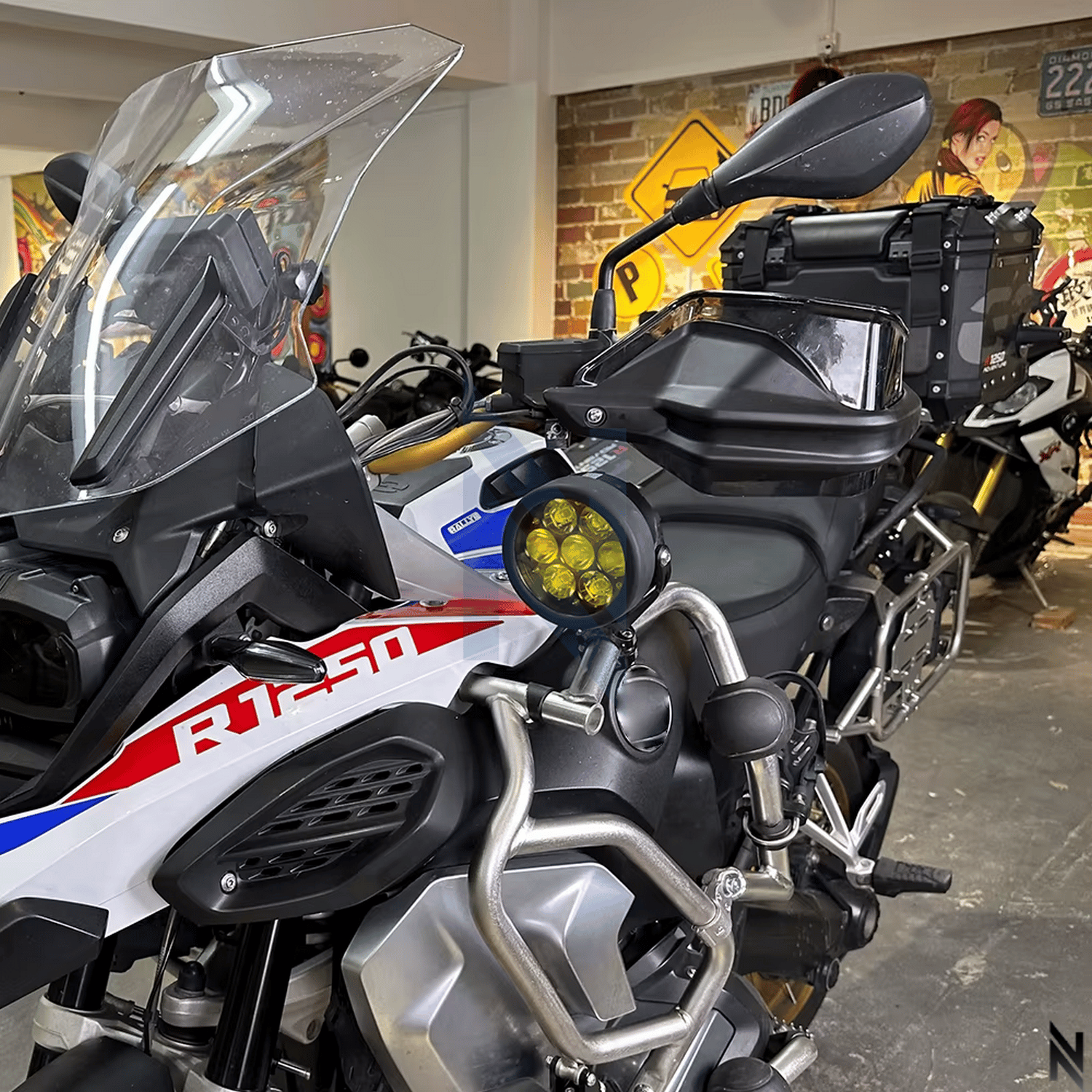 BMW R1250 Elcik Koruma DeflektörBMW F900GS R1200GS R1250GS Elcik Koruma Deflektör