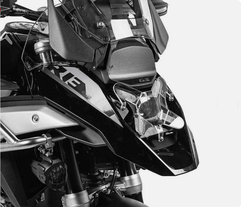 BMW R1300GS 2024+ Far Koruyucu ŞeffafBMW R1300GS 2024+ Far Koruyucu Şeffaf