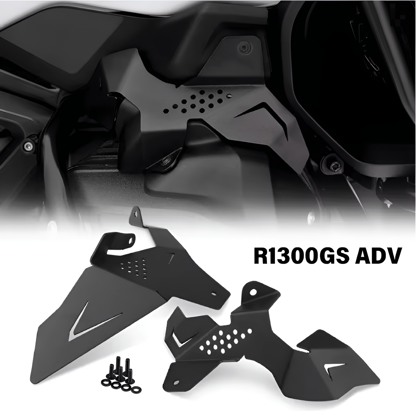 BMW R1300GS ADV Sol ve Sağ Gaz Kelebeği Koruma Kapağı Aluminyum