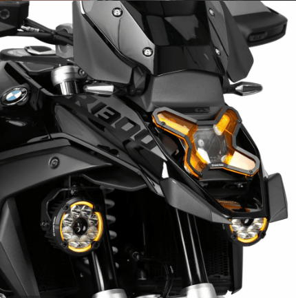 BMW R1300GS Adventure Far Koruyucu Şeffaf Kapak (2024+) | NocamotoBMW R1300GS ADV 2024+ Far Koruyucu Şeffaf Kapak