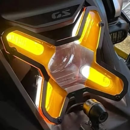 BMW R1300GS Adventure Far Koruyucu Şeffaf Kapak (2024+) | NocamotoBMW R1300GS ADV 2024+ Far Koruyucu Şeffaf Kapak