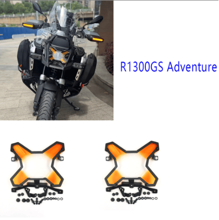 BMW R1300GS Adventure Far Koruyucu Şeffaf Kapak (2024+) | NocamotoBMW R1300GS ADV 2024+ Far Koruyucu Şeffaf Kapak