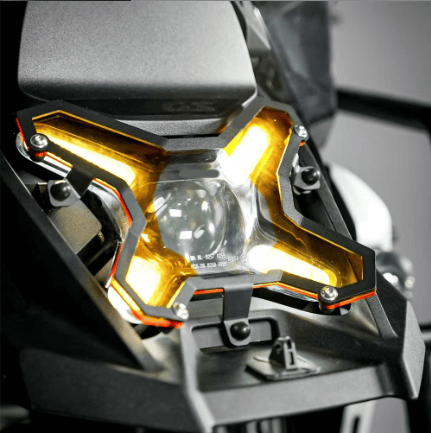 BMW R1300GS Adventure Far Koruyucu Şeffaf Kapak (2024+) | NocamotoBMW R1300GS ADV 2024+ Far Koruyucu Şeffaf Kapak