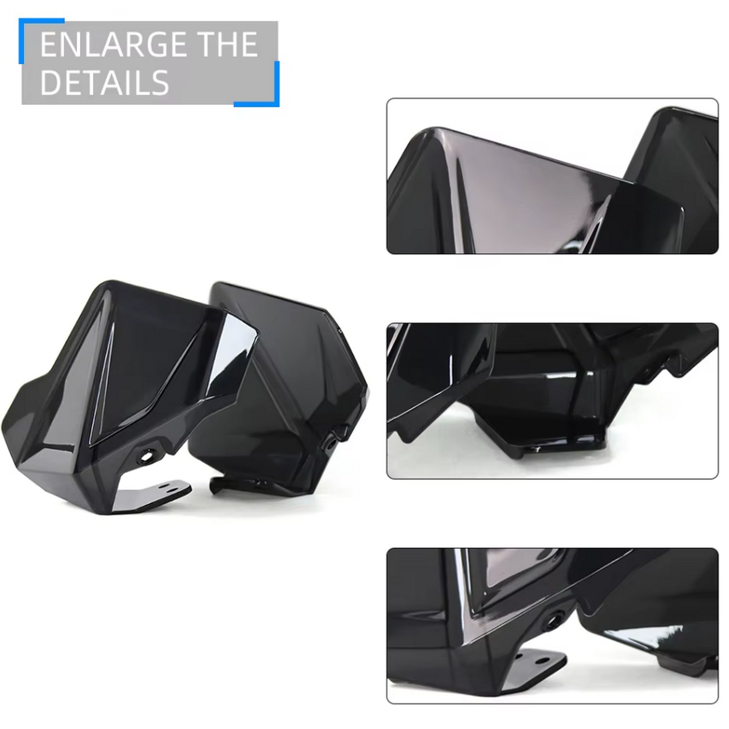 BMW R1300GS Ön Cam Rüzgar Deflektörü Vizör – Sport ModelBMW R1300GS R1300GS ADV Yan Cam Rüzgar Deflektörü