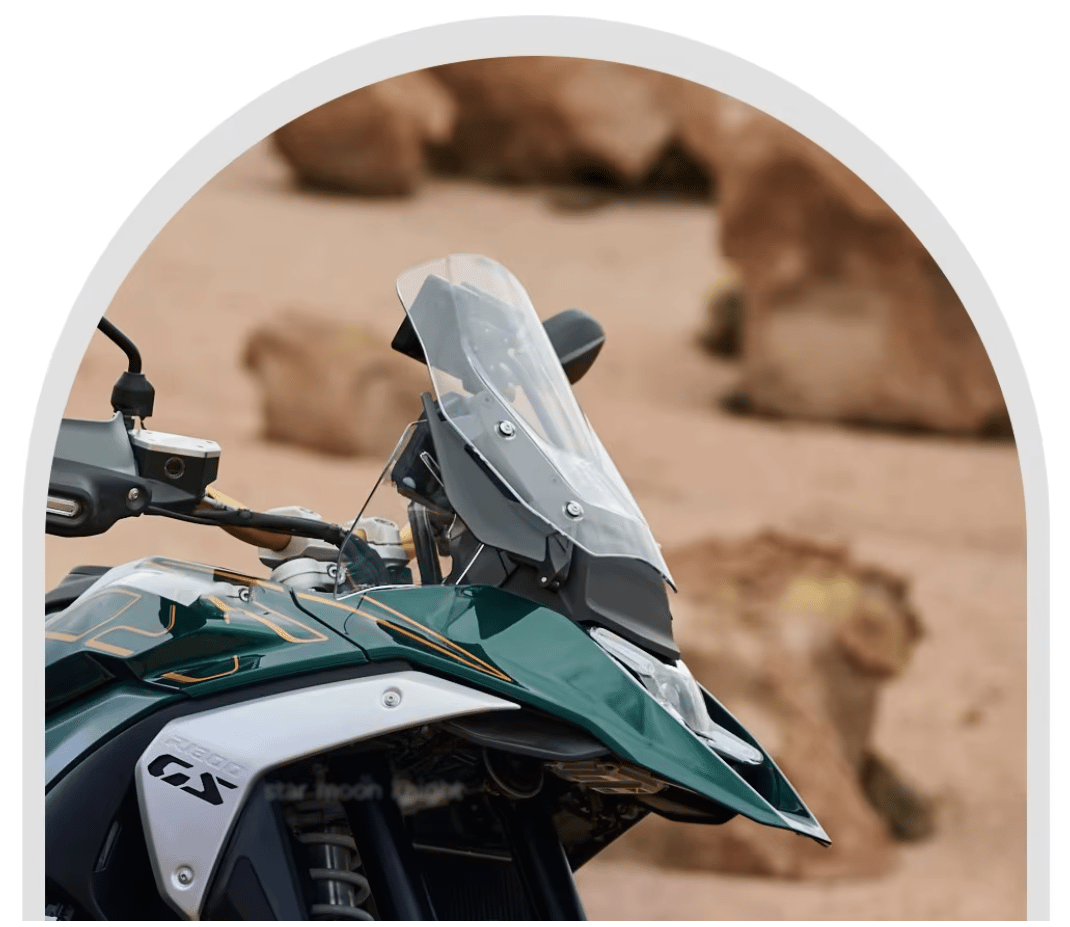 BMW R1300GS Ön Rüzgar Deflektörü Saptırıcı Set | NocamotoBMW R1300GS Ön Rüzgar Deflektörü 