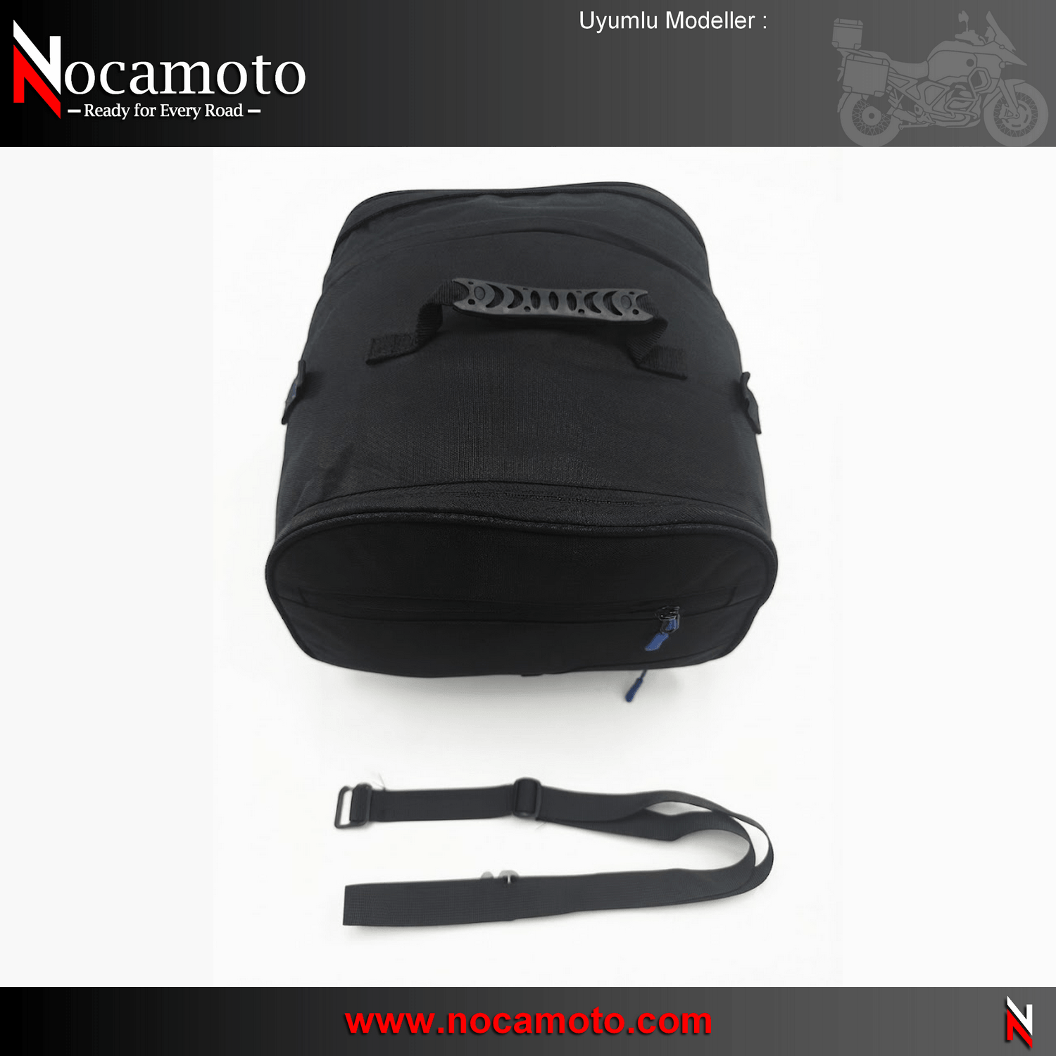 BMW R1300GS / R1300GS Adventure Vario Top Case Arka Çanta İç ÇantasıBMW R1300GS R1300GS ADV Vario Top Case Arka Çanta İç Çantası