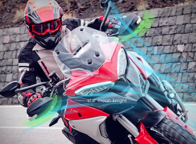 DUCATI Multistrada V4 V4S Elcik Koruma, Rüzgar Deflektörü Dahil Set 
