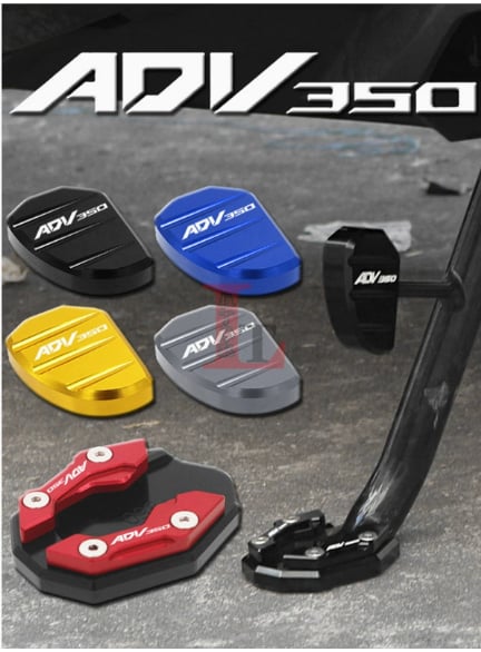 Honda ADV 350 Ayaklık Genişletme CNC Alüminyum Üst Alt Set | NocamotoHONDA ADV350 Ayaklık Genişletme CNC Aluminyum Üst Alt Set