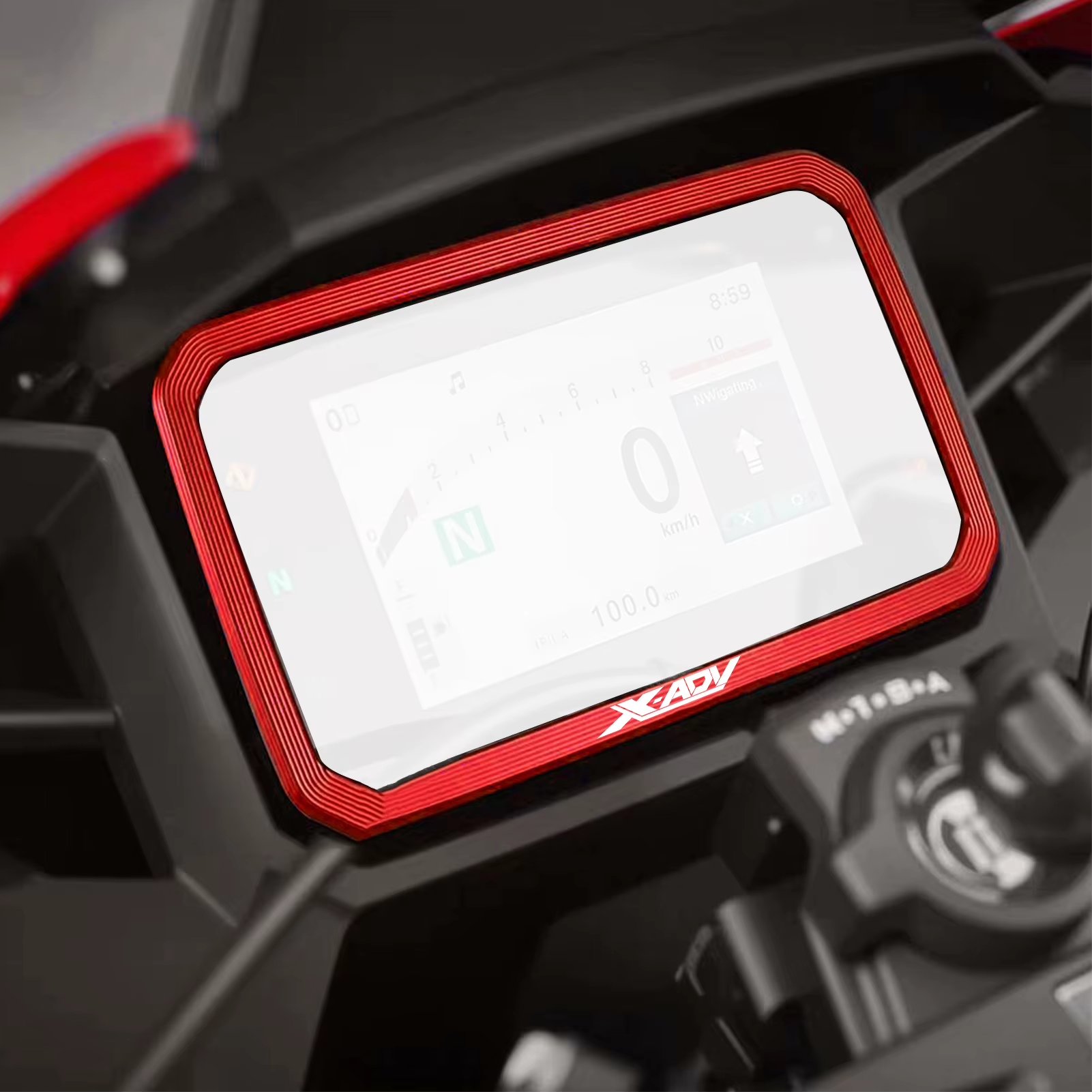 Honda ADV 350 Ekran Koruyucu Çerçeve CNC | NocamotoHONDA X-ADV750 FORZA750 NC750X ADV350 2025 2026 Ekran Koruyucu Çerçeve CNC Aluminyum
