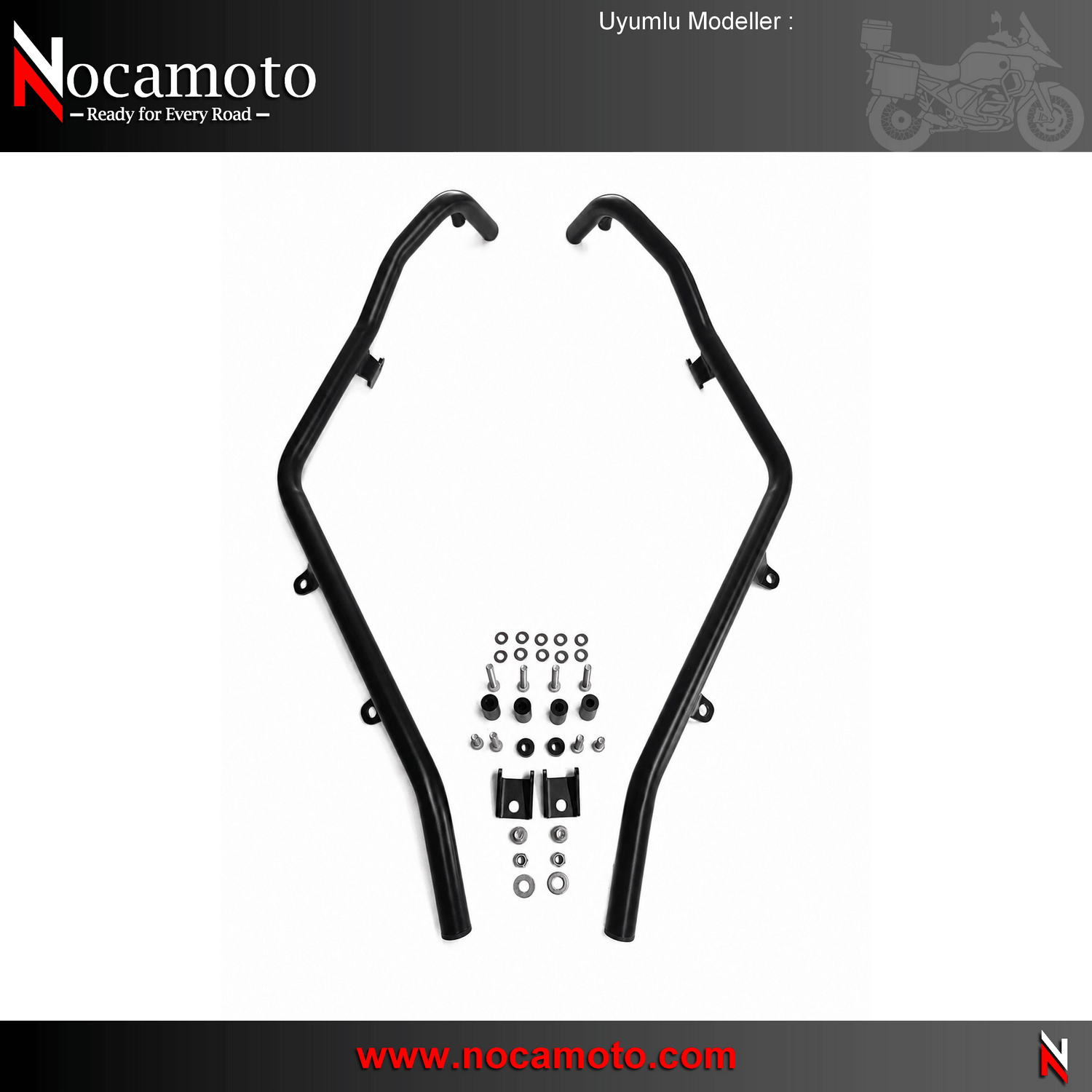 Honda ADV350 2025+ Motor Koruma Demiri | Maksimum Güvenlik - NocamatoHONDA ADV350 Motor Koruma Demiri