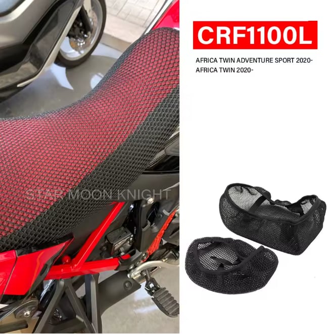 Honda Africa Twin CRF1100L 3D Sele Kılıfı | Nefes Alabilen & Konforlu - NocamatoHONDA Africa Twin CRF1100L Adventure Sport L+ 3D Sele Kılıfı, Nefes Alabilen Minder