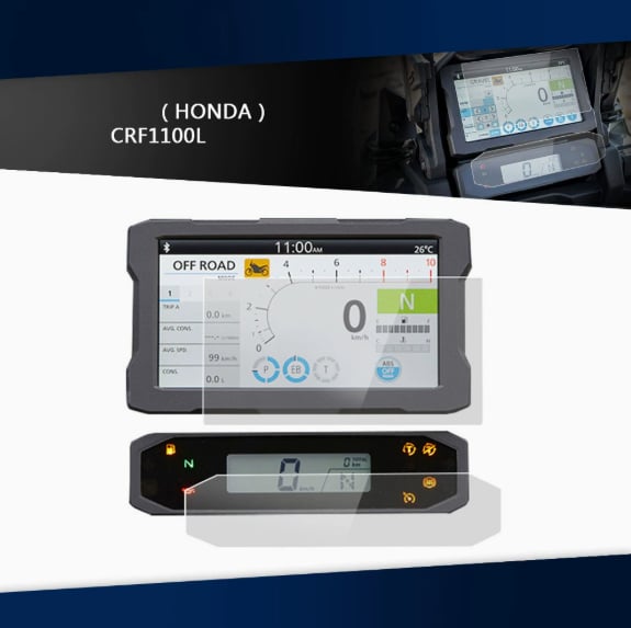 Honda Africa Twin CRF1100L & NT1100 TPU LCD Ekran Koruyucu | NocamotoHONDA Africa Twin CRF1100L NT1100 2020 2026 LCD Ekran Koruyucu Film TPU