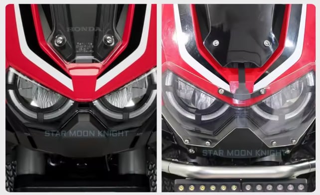 Honda CRF1100L Africa Twin Adventure Sports Far Koruma | NocamotoHONDA CRF1100L Africa Twin L1 Adventure Sports Akrilik Far Koruma
