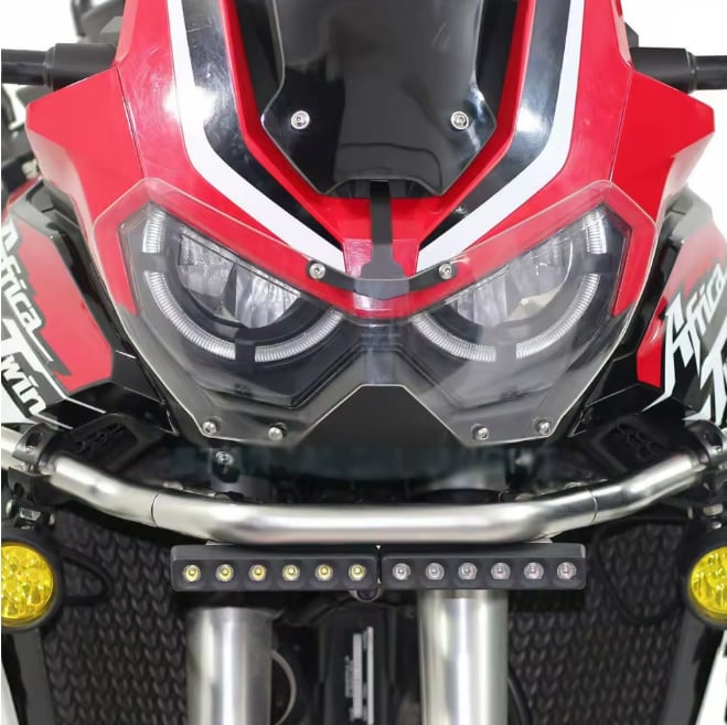 Honda CRF1100L Africa Twin Adventure Sports Far Koruma | NocamotoHONDA CRF1100L Africa Twin L1 Adventure Sports Akrilik Far Koruma