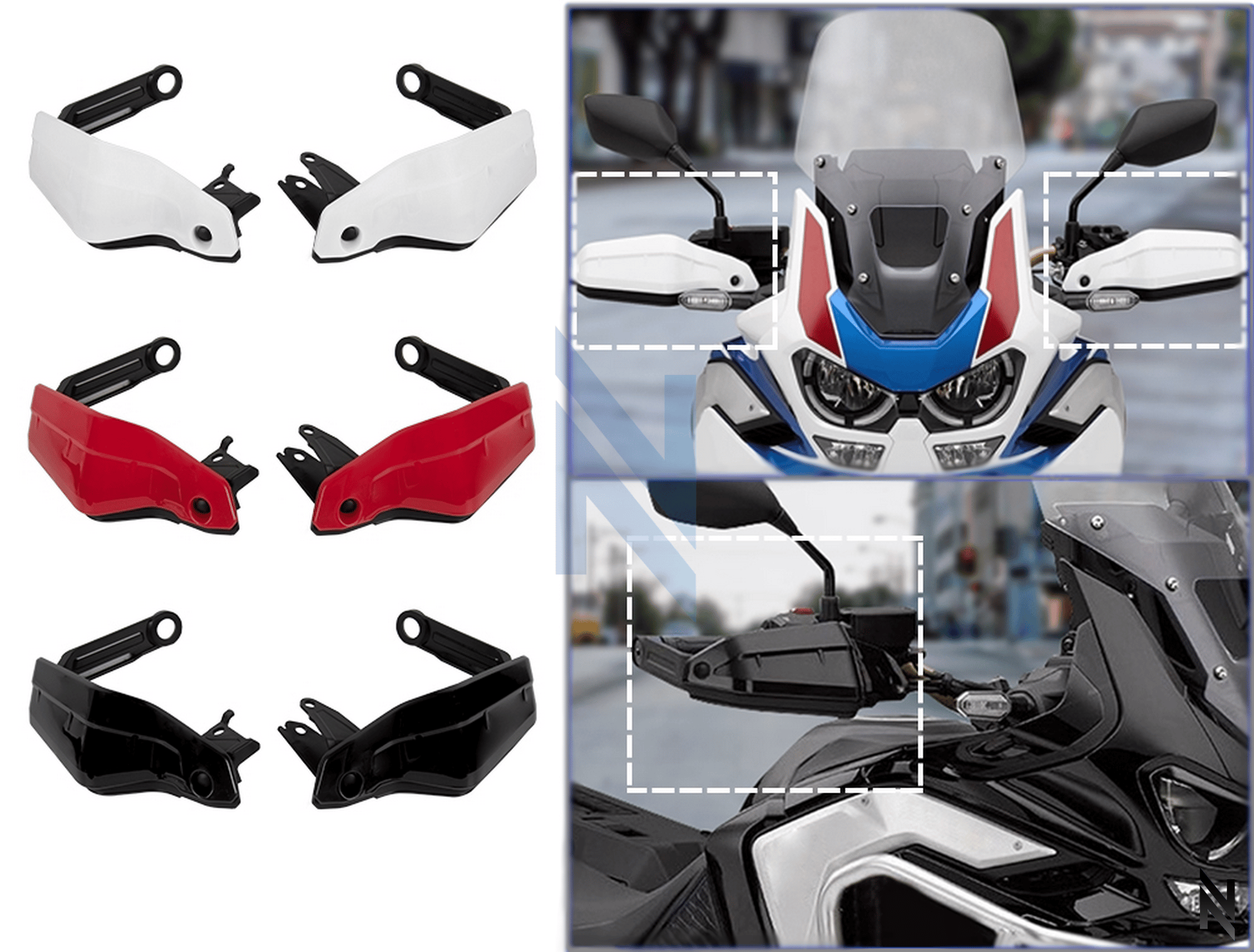 Honda CRF1100L Africa Twin Elcik Koruyucu | (X-ADV750)HONDA CRF1100L Africa Twin, X-ADV750 Elcik Koruyucu
