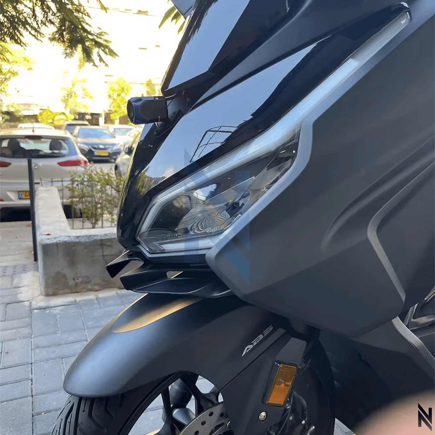 Honda Forza250 Ön Grenaj Kanatçıkları (2023-2026) | NocamotoHONDA FORZA250 2023+ Ön Grenaj Kanatçıkları Aerodinamik Kanat Yan Kanatlar Spoiler