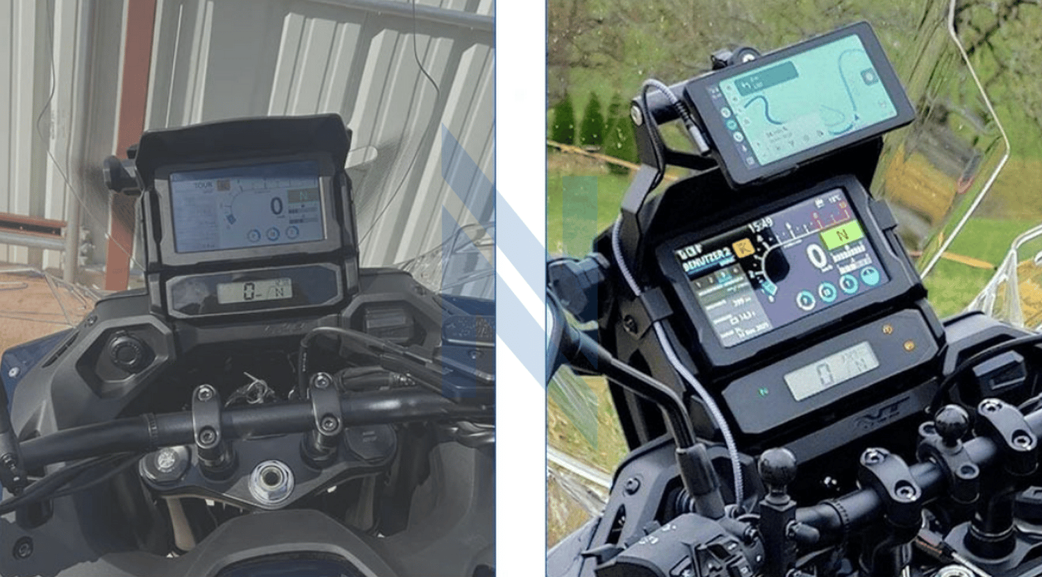 Honda NT1100 CarPlay GPS Navigasyon Bar Braket | NocamotoHONDA NT1100 2025 2026 Carplay, GPS, Telefon Navigasyon Bar Braket