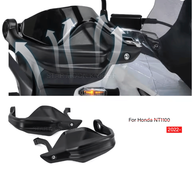 Honda NT1100 Elcik Koruma (2022+) - Rüzgar ve Darbe Emici | NocamotoHONDA NT1100 2022+ Elcik Koruma