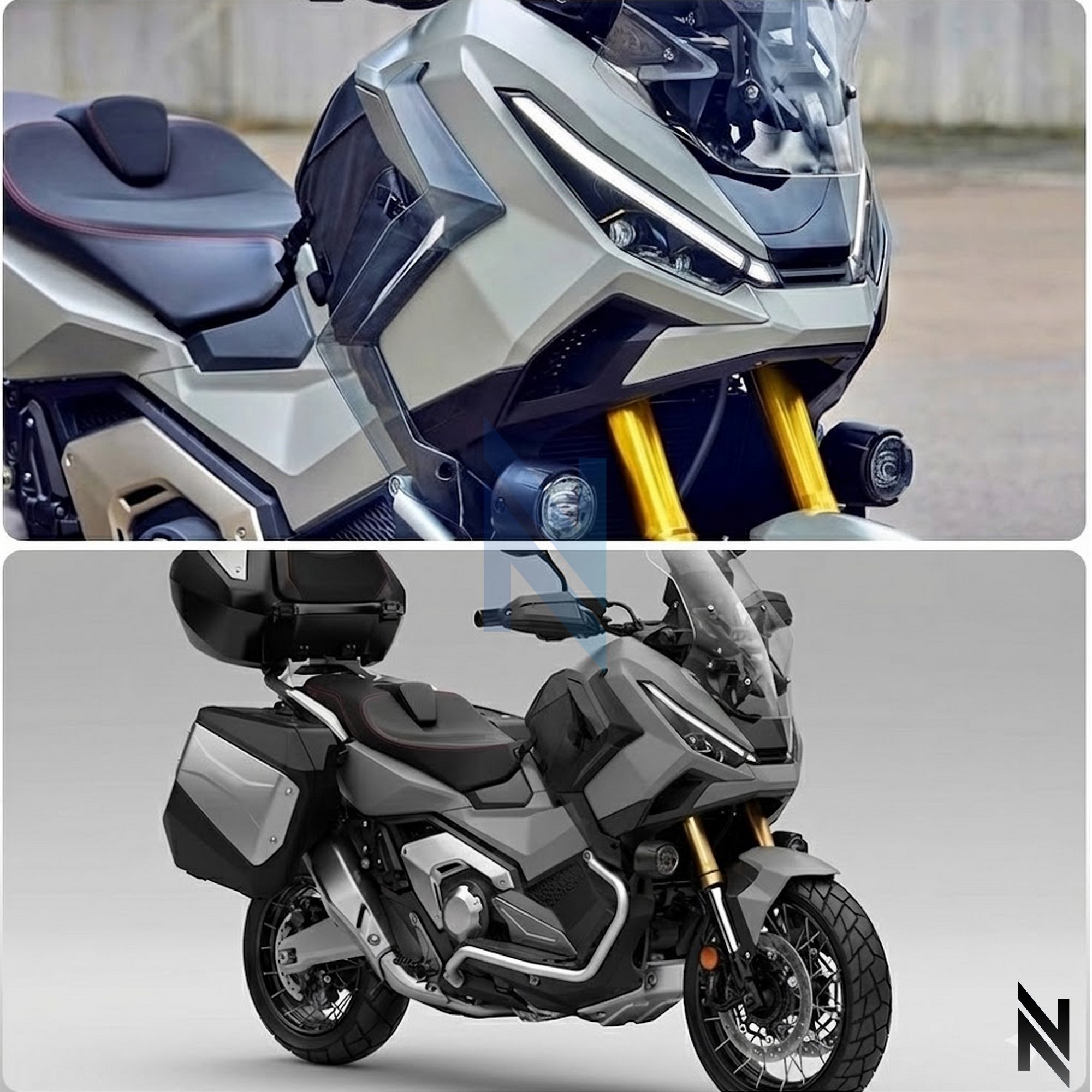 Honda X-ADV750 Bacak Yan Rüzgar Deflektörü (2025-2026)HONDA X-ADV750 2025+ Bacak Yan Rüzgar Deflektörü