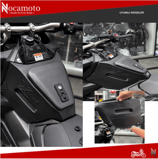 HONDA X-ADV750 FORZA750 Tünel Çanta ABS X-ADV Serisi, Kilitlenebilir