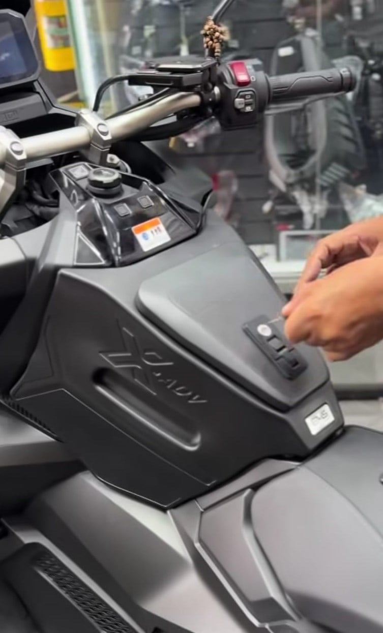 HONDA X-ADV750 FORZA750 Tünel Çanta ABS X-ADV Serisi, Kilitlenebilir