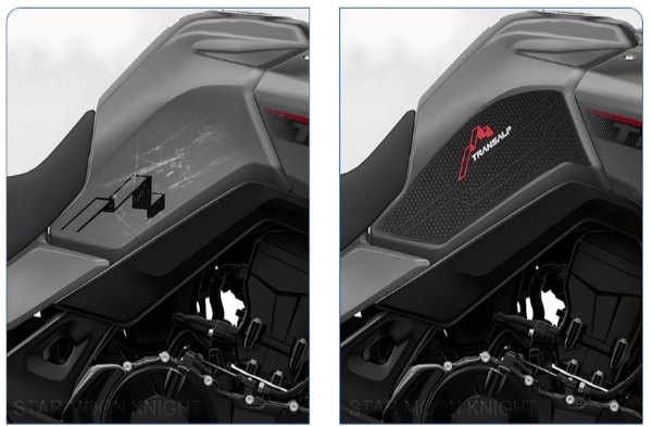 Honda XL750 Transalp Kaydırmaz Depo Pedi - Kauçuk | NocamotoHONDA XL750 Transalp Kaydırmaz Depo Pad Yüksek Kalite Kauçuk