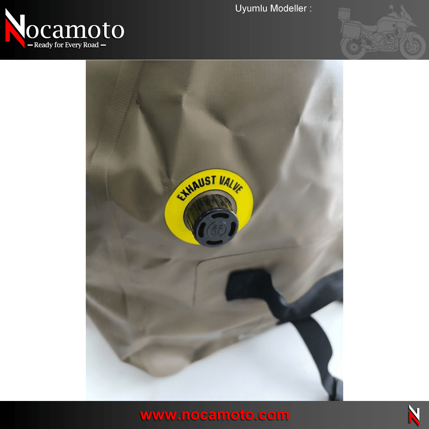 Rhinowalk MYS2405BK Su Geçirmez Motosiklet Arka Koltuk Çantası 60LRhinowalk MYS2405BK Motosiklet Arka Koltuk Çantası, Büyük Kapasiteli, Tamamen Su Geçirmez, Uzun Mesafe Motosiklet Seyahat Çantası, 60 Litre