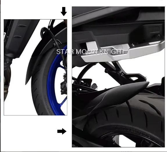 Yamaha Tracer 9 / GT / GT+ & XSR 900 Çamurluk Uzatma (Ön veya Arka)YAMAHA TRACER 9 GT GT+ 2021+ XSR 900 XSR900 2022+  Ön ve Arka Çamurluk Uzatma 