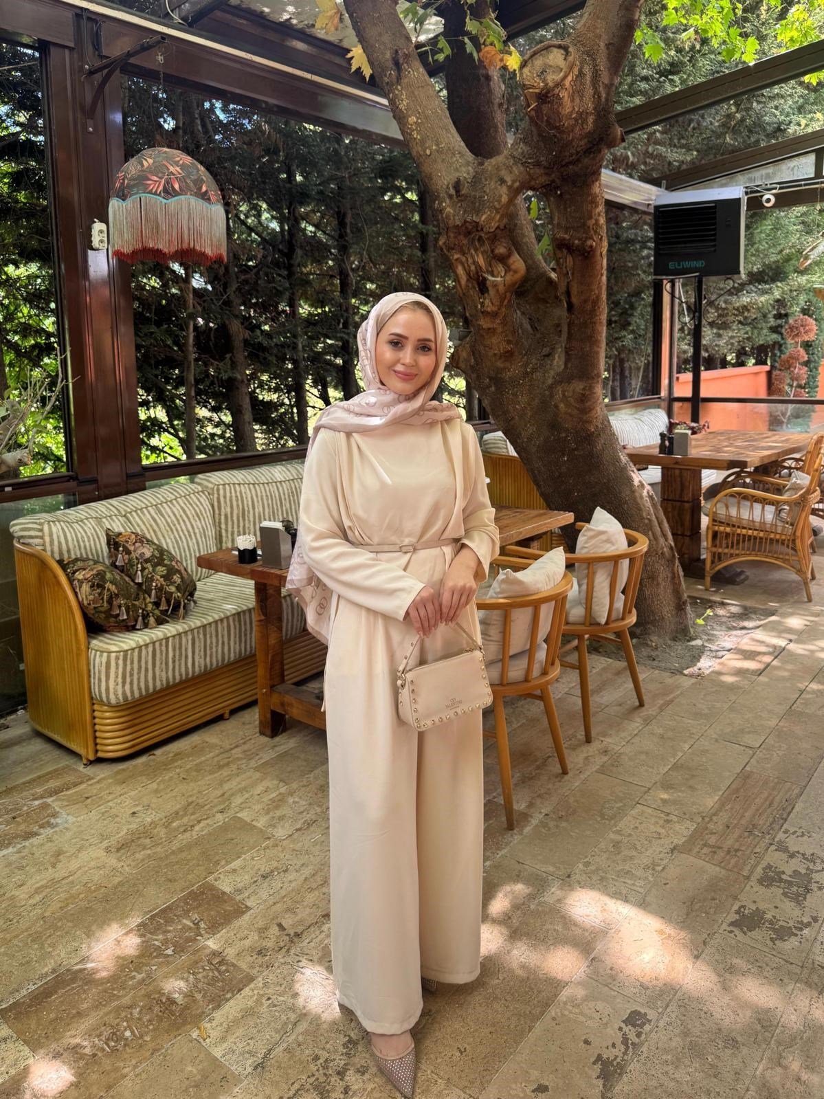 Afra Şal Detaylı Takım