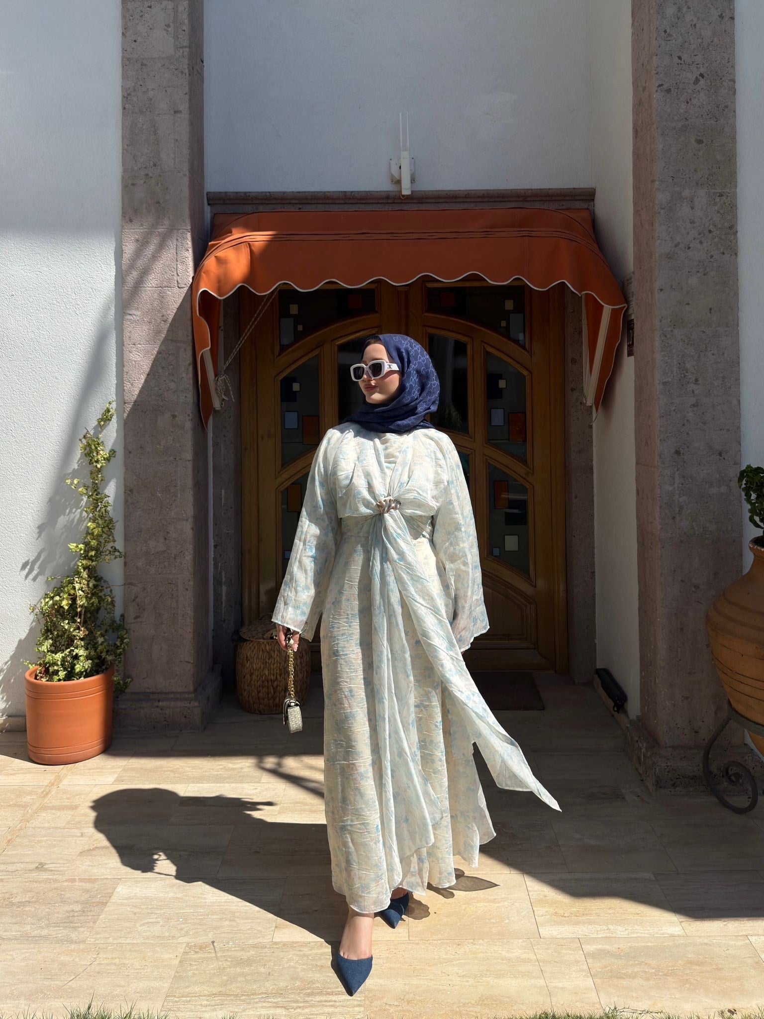 Bahar Elbise - Mavi