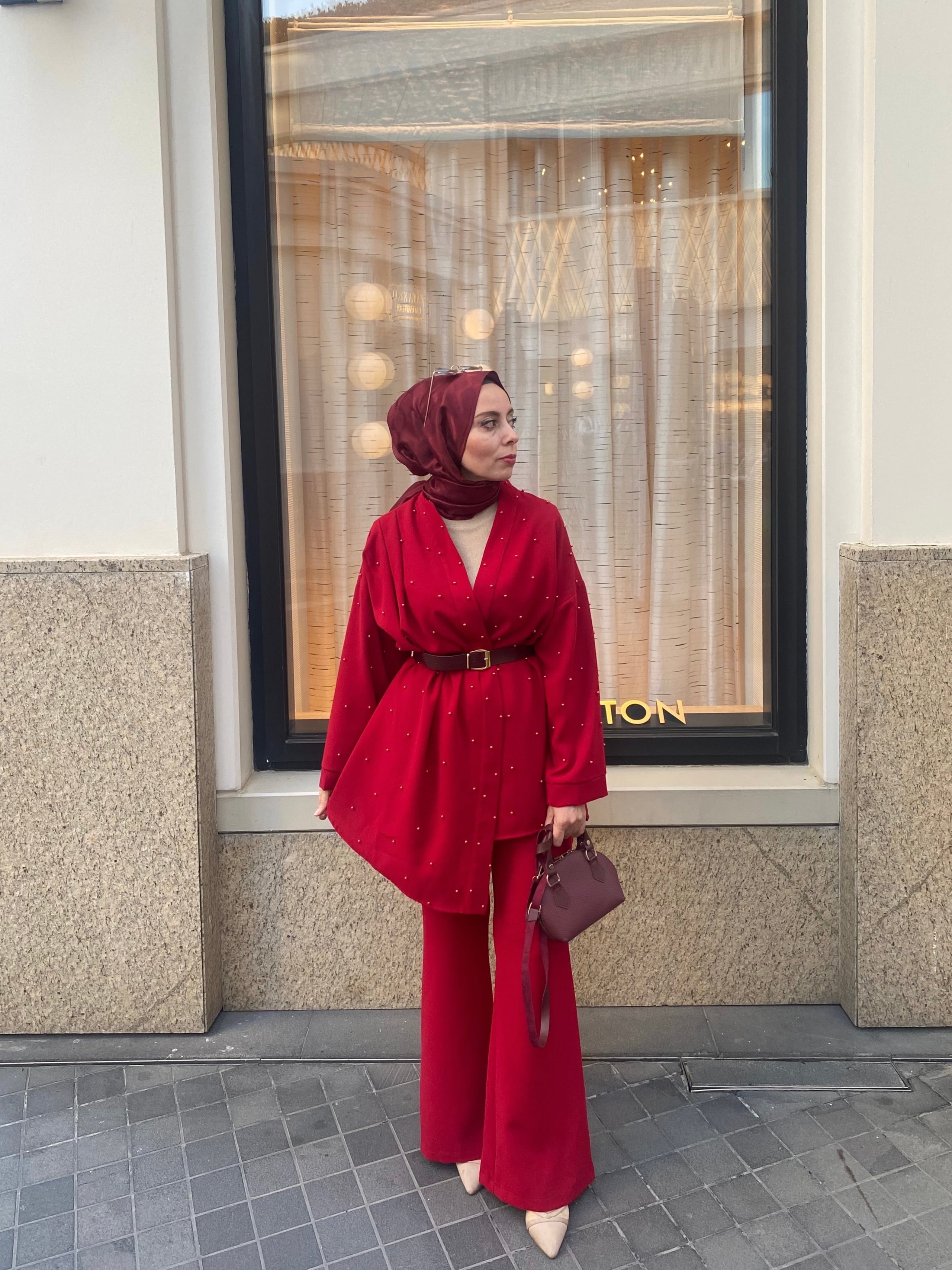 İncili Kimono Takım