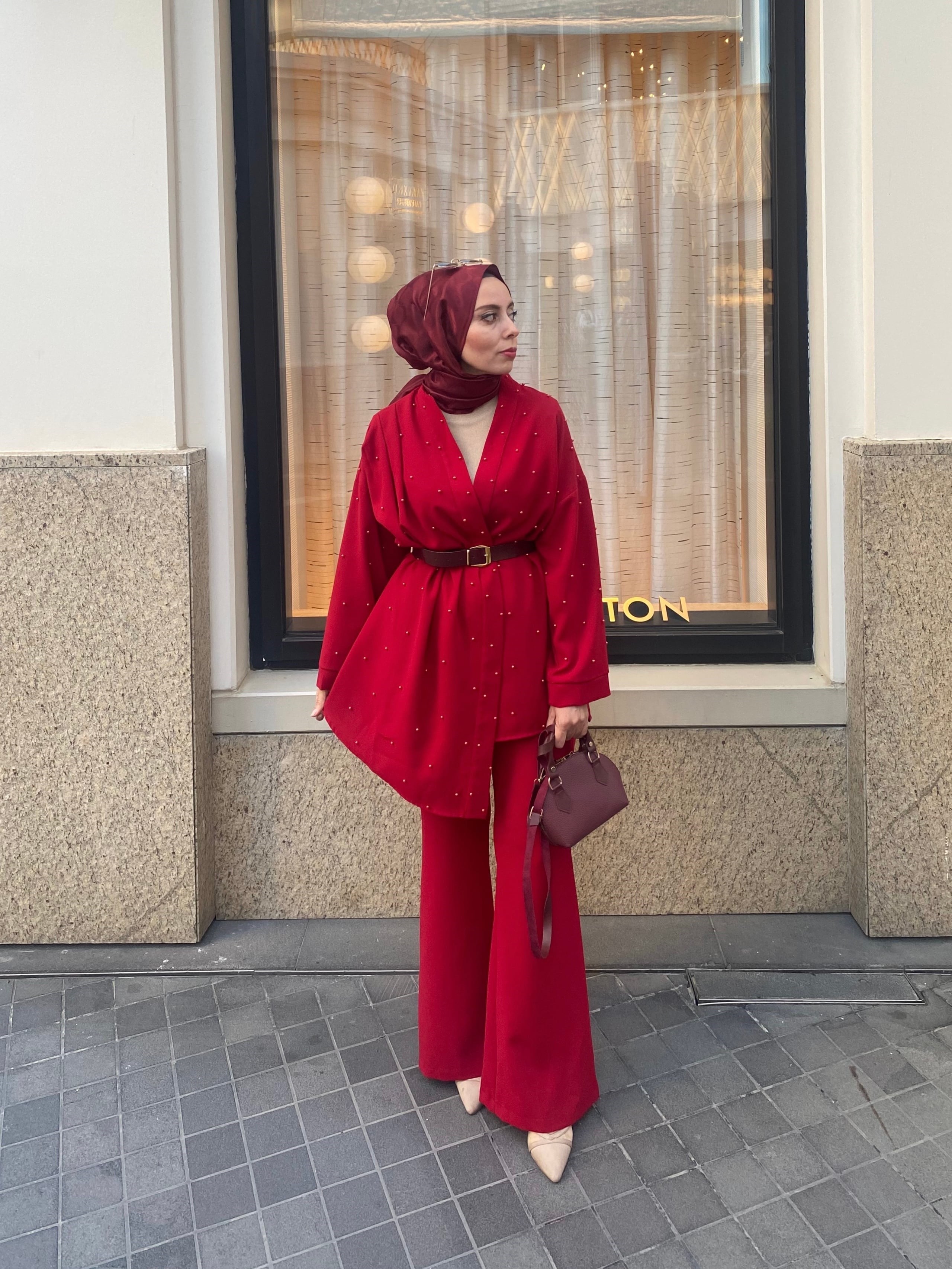 İncili Kimono Takım