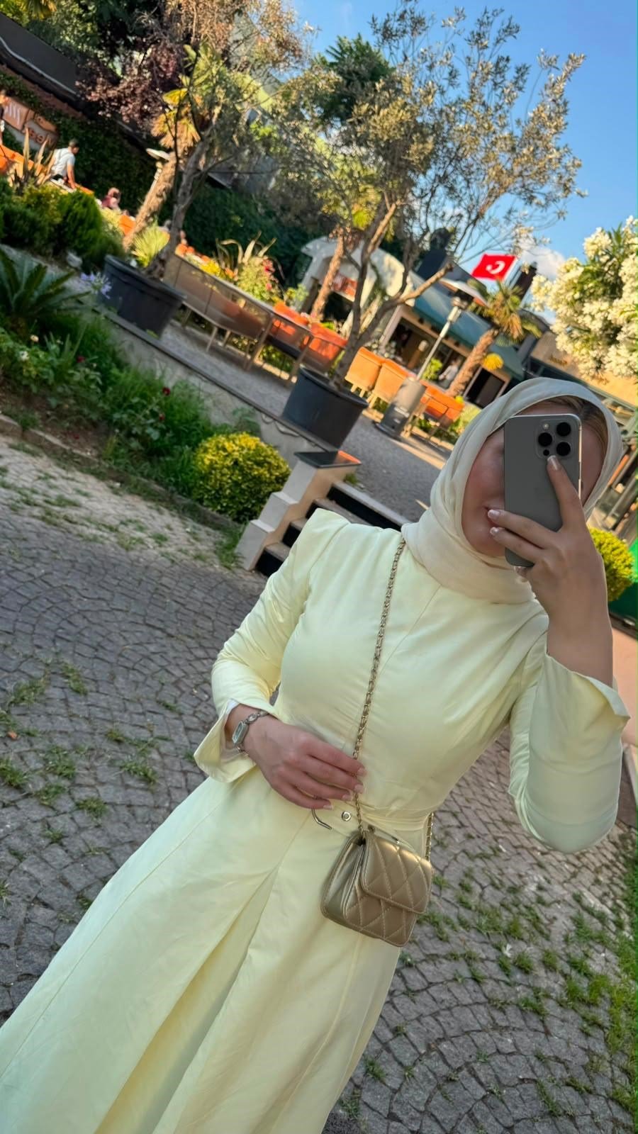 Mila Elbise - Sarı