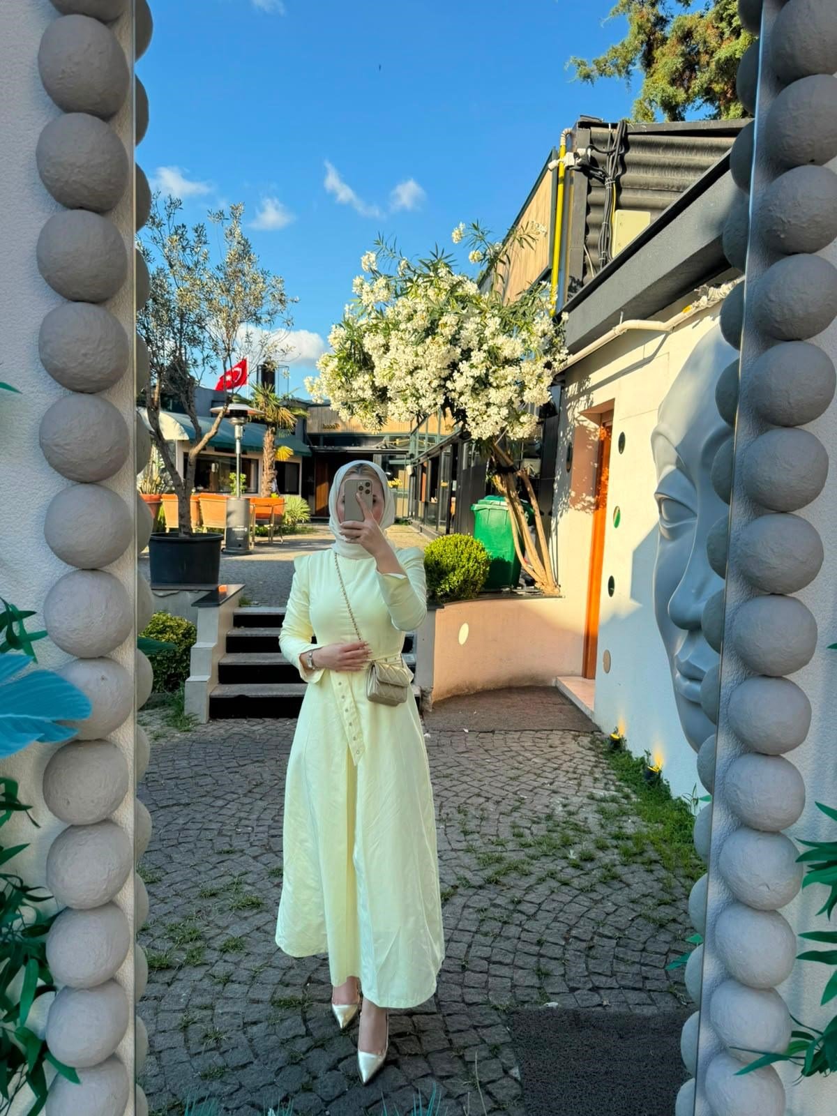 Mila Elbise - Sarı