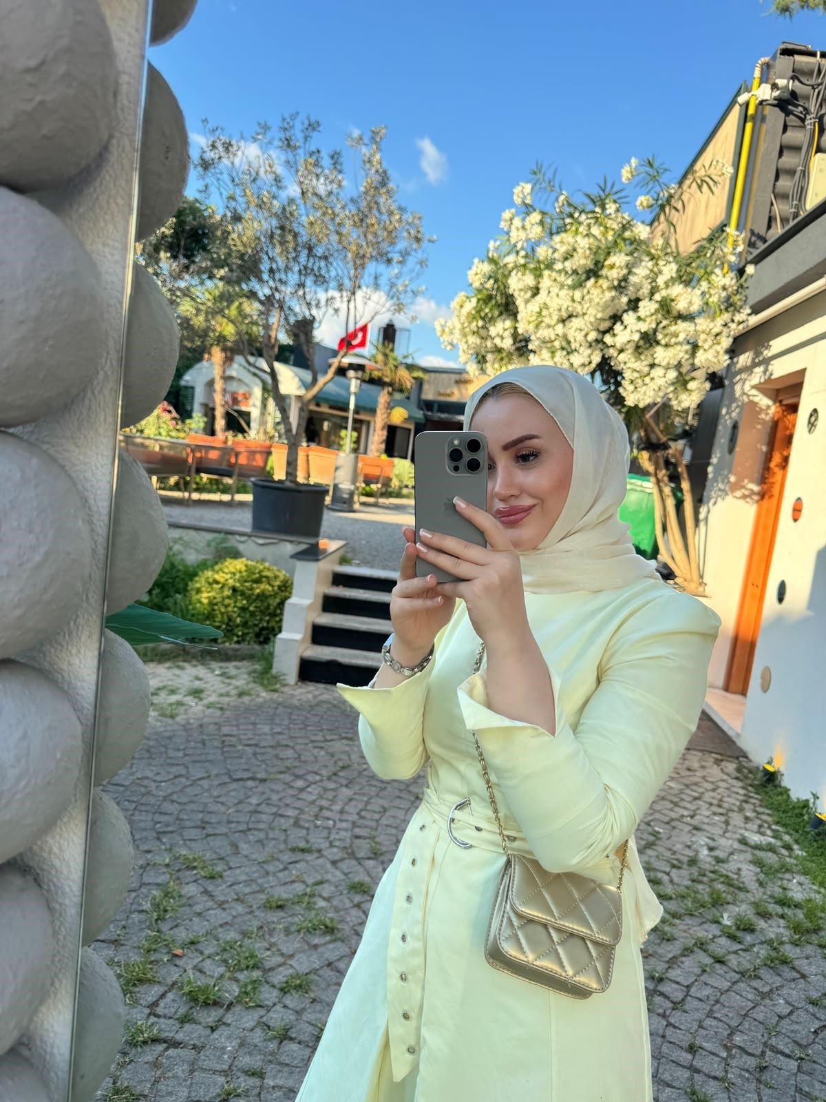 Mila Elbise - Sarı