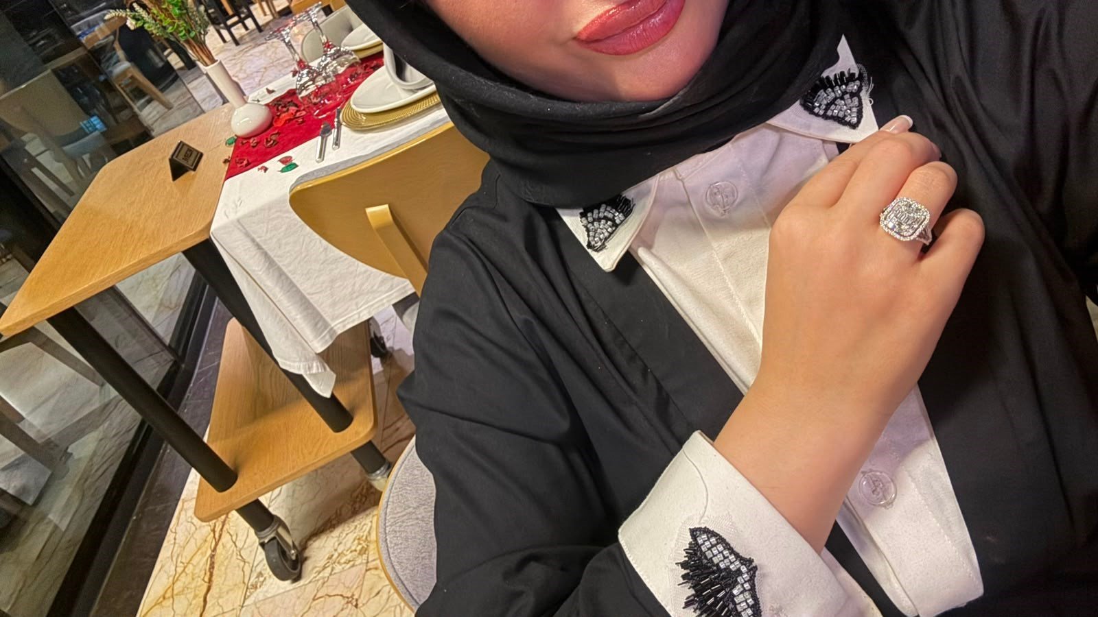 Zarif Elegant Elbise - Siyah