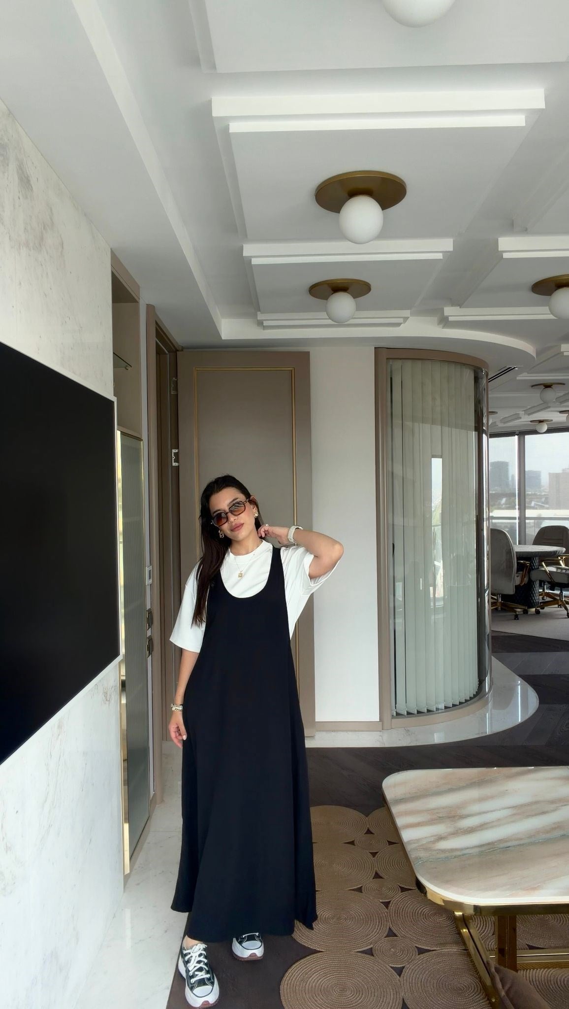 SİYAH TWST MODEL ELBİSE