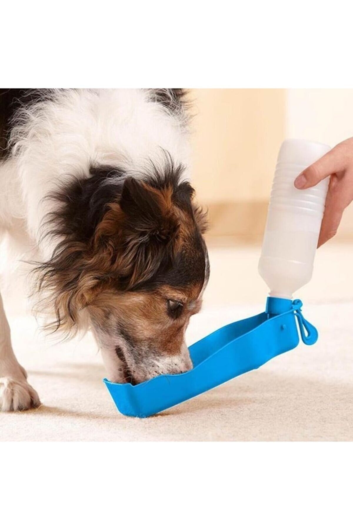 Hazneli Kedi Köpek Su Matarası Seyahat Suluğu Köepk Gezi Matara Hazneli 500 Ml.