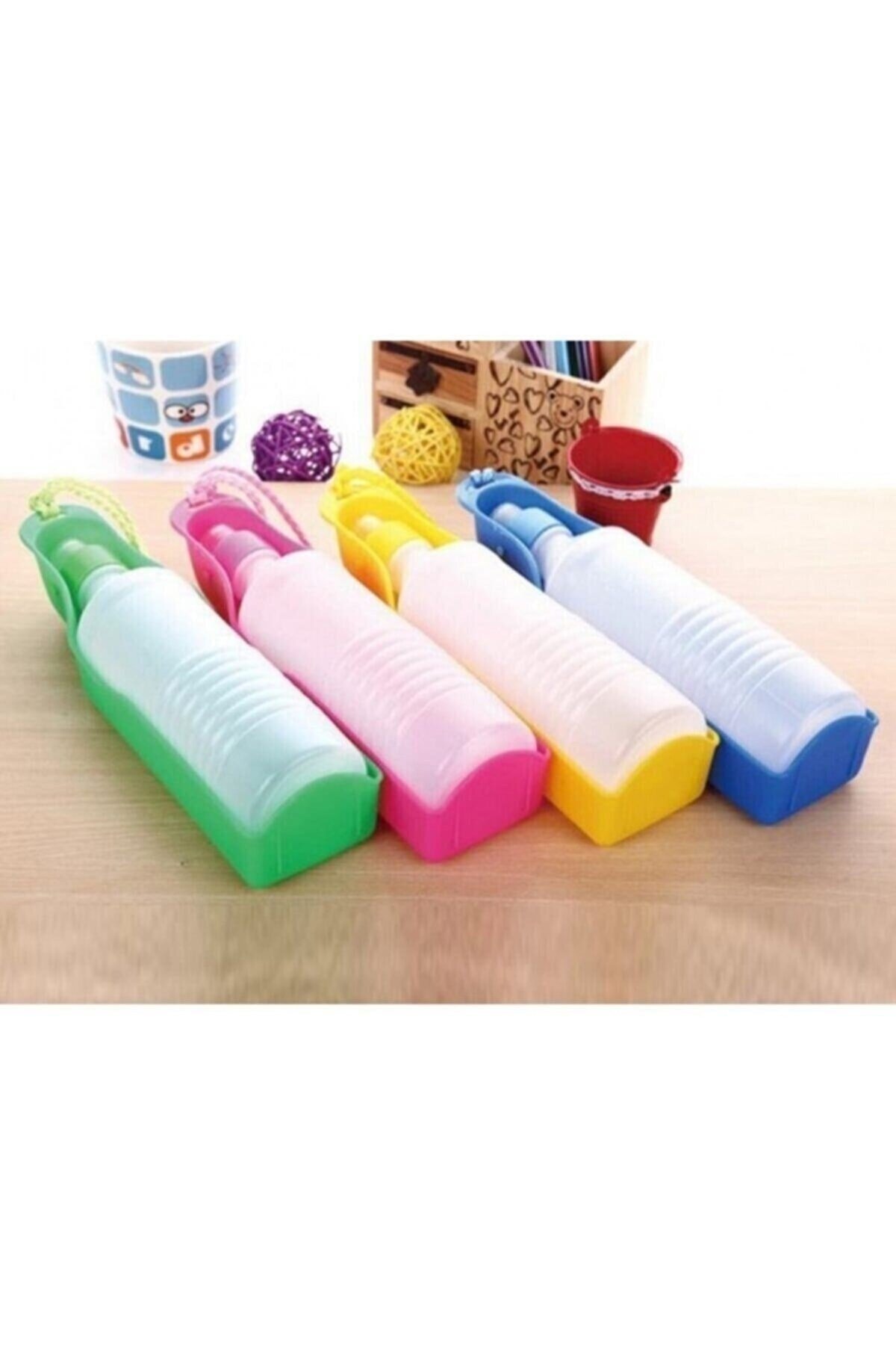 Hazneli Kedi Köpek Su Matarası Seyahat Suluğu Köepk Gezi Matara Hazneli 500 Ml.