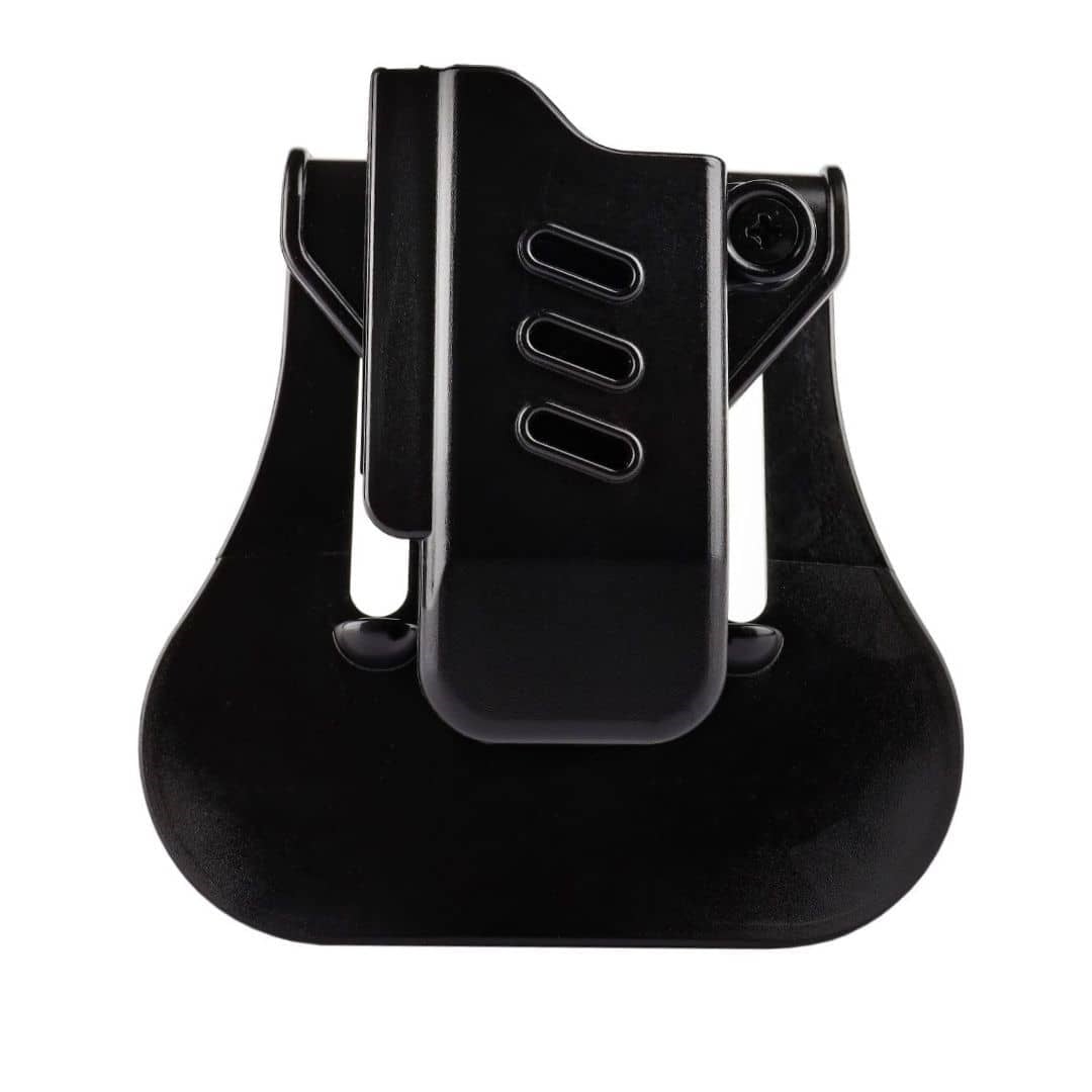 Black Grips Arkalıklı Tekli Taktik Polimer Şarjörlük Siyah